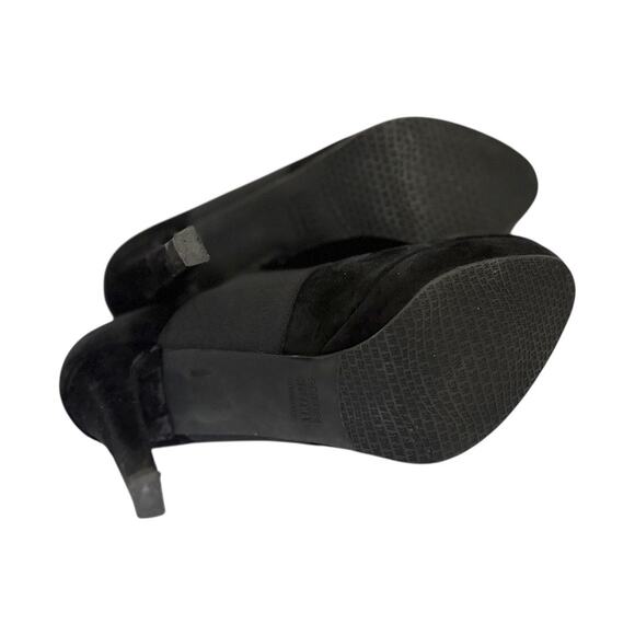 Stuart Weitzman Heels - Size 8 - Black - 5 inch Sleek Heel - Platform Sole - Picture 8 of 10